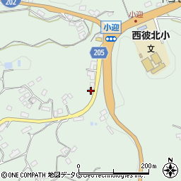 長崎県西海市西彼町小迎郷2247周辺の地図