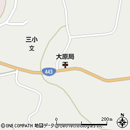 大原郵便局 ＡＴＭ周辺の地図