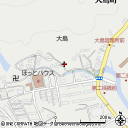長崎県西海市大島町1626周辺の地図