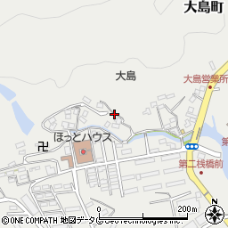 長崎県西海市大島町1656周辺の地図