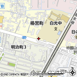 福岡県大牟田市椿黒町49周辺の地図