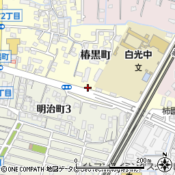 福岡県大牟田市椿黒町47周辺の地図