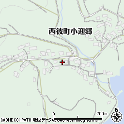 長崎県西海市西彼町小迎郷3360周辺の地図