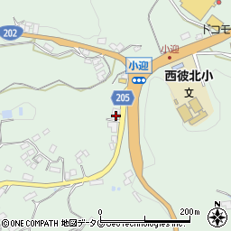 長崎県西海市西彼町小迎郷2505周辺の地図