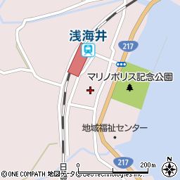 大分県佐伯市上浦大字浅海井浦465周辺の地図