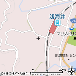 大分県佐伯市上浦大字浅海井浦651周辺の地図