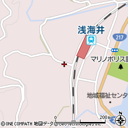 大分県佐伯市上浦大字浅海井浦652周辺の地図