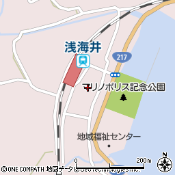 大分県佐伯市上浦大字浅海井浦454周辺の地図