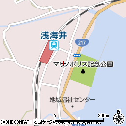 大分県佐伯市上浦大字浅海井浦457周辺の地図