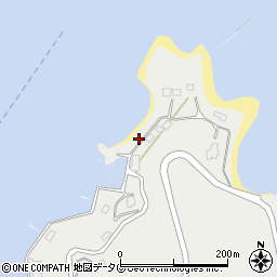 長崎県西海市大島町1208周辺の地図