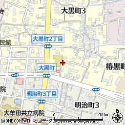 倫理研究所大牟田会館周辺の地図