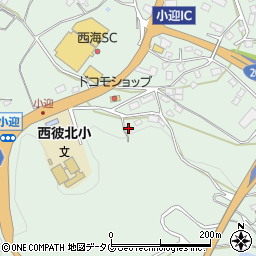 長崎県西海市西彼町小迎郷2558-5周辺の地図