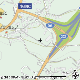 長崎県西海市西彼町小迎郷2729周辺の地図