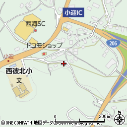 長崎県西海市西彼町小迎郷2771-5周辺の地図