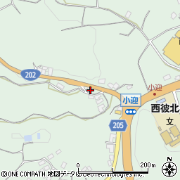 長崎県西海市西彼町小迎郷1563周辺の地図