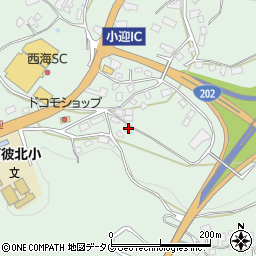 長崎県西海市西彼町小迎郷2721周辺の地図