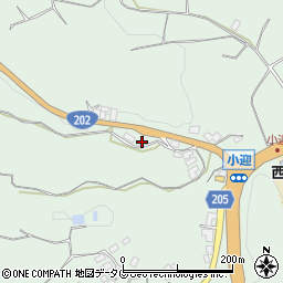 長崎県西海市西彼町小迎郷1585周辺の地図