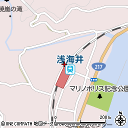 大分県佐伯市上浦大字浅海井浦298周辺の地図