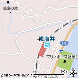 大分県佐伯市上浦大字浅海井浦294周辺の地図