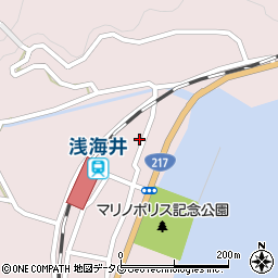 大分県佐伯市上浦大字浅海井浦362周辺の地図