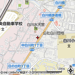 西田時計店周辺の地図