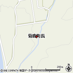 熊本県山鹿市菊鹿町長周辺の地図