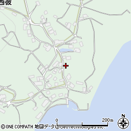 長崎県西海市西彼町小迎郷412周辺の地図