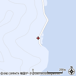 愛媛県南宇和郡愛南町油袋304周辺の地図