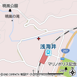 大分県佐伯市上浦大字浅海井浦312周辺の地図