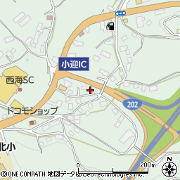 長崎県西海市西彼町小迎郷2746周辺の地図