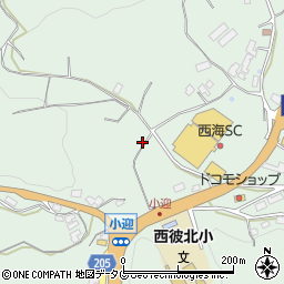 長崎県西海市西彼町小迎郷2545周辺の地図