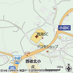 長崎県西海市西彼町小迎郷1036周辺の地図