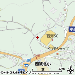 長崎県西海市西彼町小迎郷1053周辺の地図