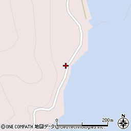 長崎県南松浦郡新上五島町小串郷164周辺の地図