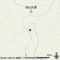 熊本県阿蘇郡産山村田尻15周辺の地図