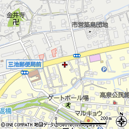 太陽シルバーサービス株式会社 大牟田営業所周辺の地図