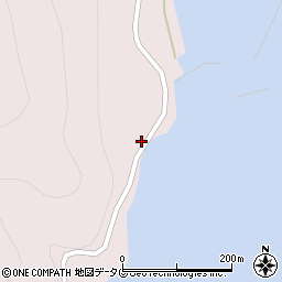 長崎県南松浦郡新上五島町小串郷165周辺の地図