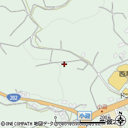 長崎県西海市西彼町小迎郷1535周辺の地図