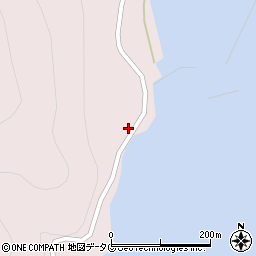 長崎県南松浦郡新上五島町小串郷167周辺の地図