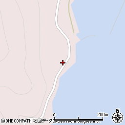 長崎県南松浦郡新上五島町小串郷168周辺の地図