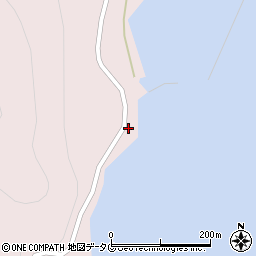 長崎県南松浦郡新上五島町小串郷175周辺の地図