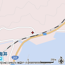 大分県佐伯市上浦大字浅海井浦133周辺の地図