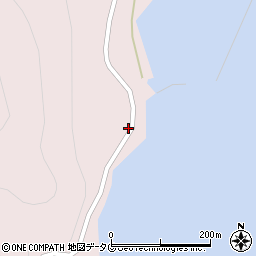 長崎県南松浦郡新上五島町小串郷174周辺の地図