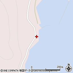 長崎県南松浦郡新上五島町小串郷176周辺の地図