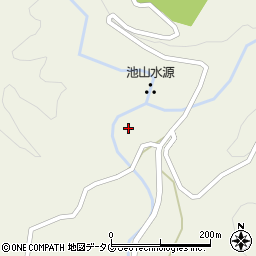熊本県阿蘇郡産山村田尻14周辺の地図