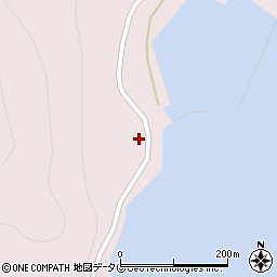 長崎県南松浦郡新上五島町小串郷182周辺の地図