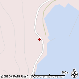 長崎県南松浦郡新上五島町小串郷196周辺の地図