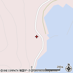 長崎県南松浦郡新上五島町小串郷222周辺の地図