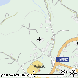 長崎県西海市西彼町小迎郷1074-2周辺の地図