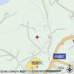 長崎県西海市西彼町小迎郷1074周辺の地図